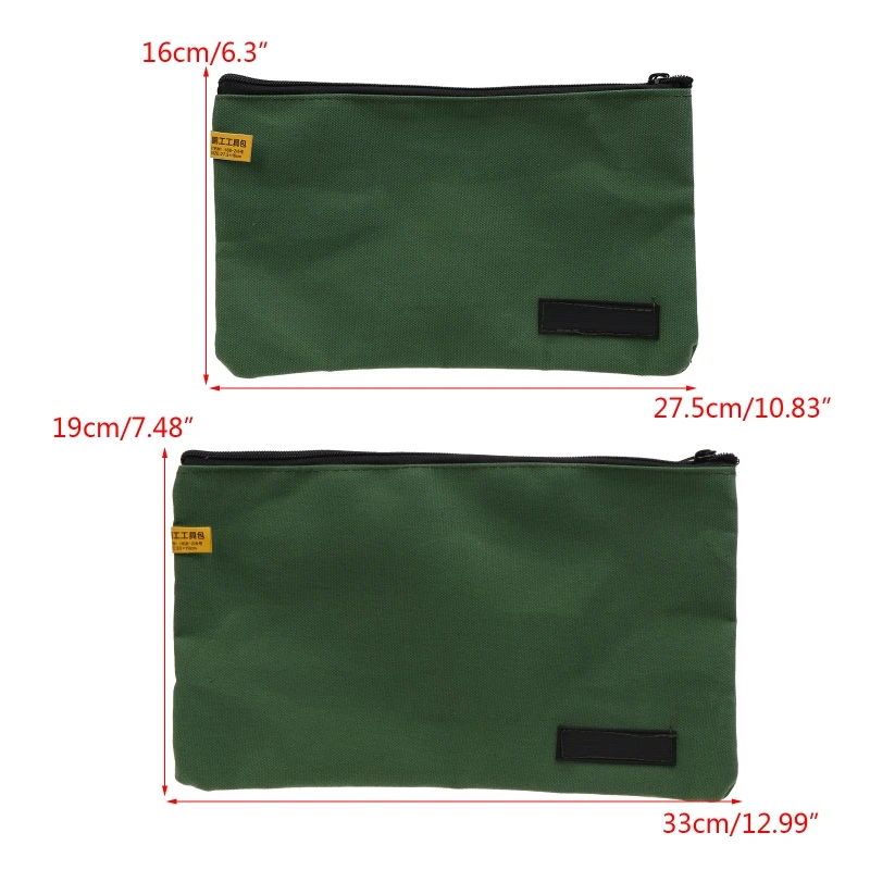 Túi đựng dụng cụ dung tích lớn Đa chức năng Túi đựng dụng cụ cầm tay bằng vải Canvas Túi đựng KXRE
