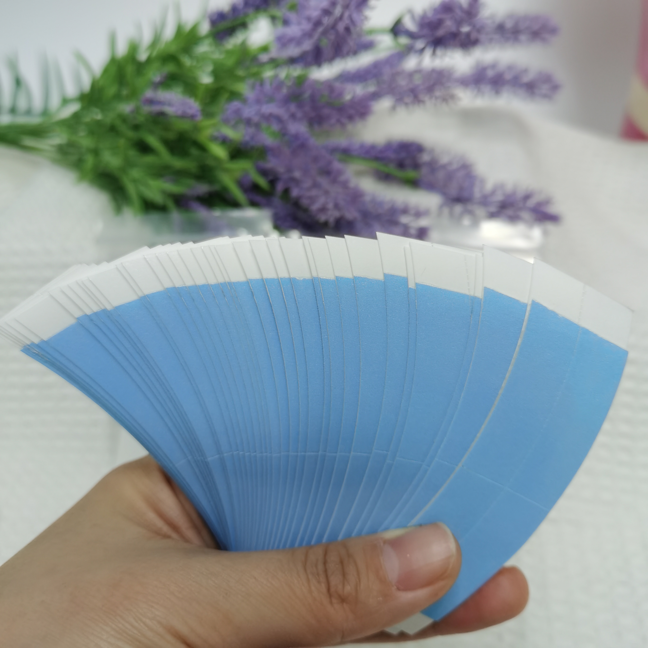 36 stks Gebogen rollator tape dubbelzijdig ultra hold tape haar systeem tape Hold Bonding Lijm Voor salon Kant Systeem en mannen Toupetje