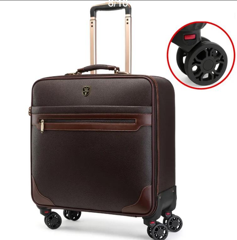 Rollgepäck für Reisen, Koffer, 24-Zoll-Spinner-Koffer, Herren-Business-Reisetasche, rollende Gepäcktasche, Trolley-Taschen, Räder