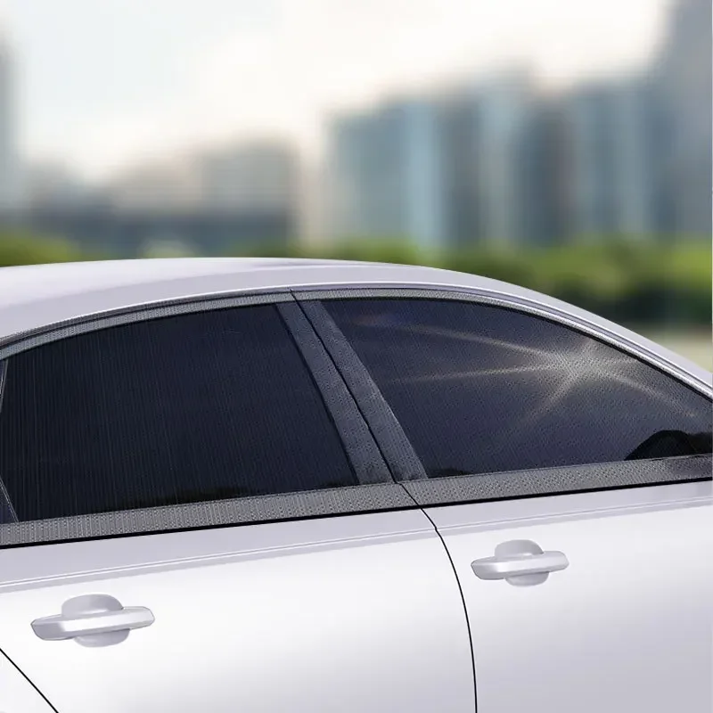 Janela lateral dianteira e traseira do carro universal Sun Visor Shade, Mesh Cover, Auto UV Protect Curtain, Child Side Window Sunshade