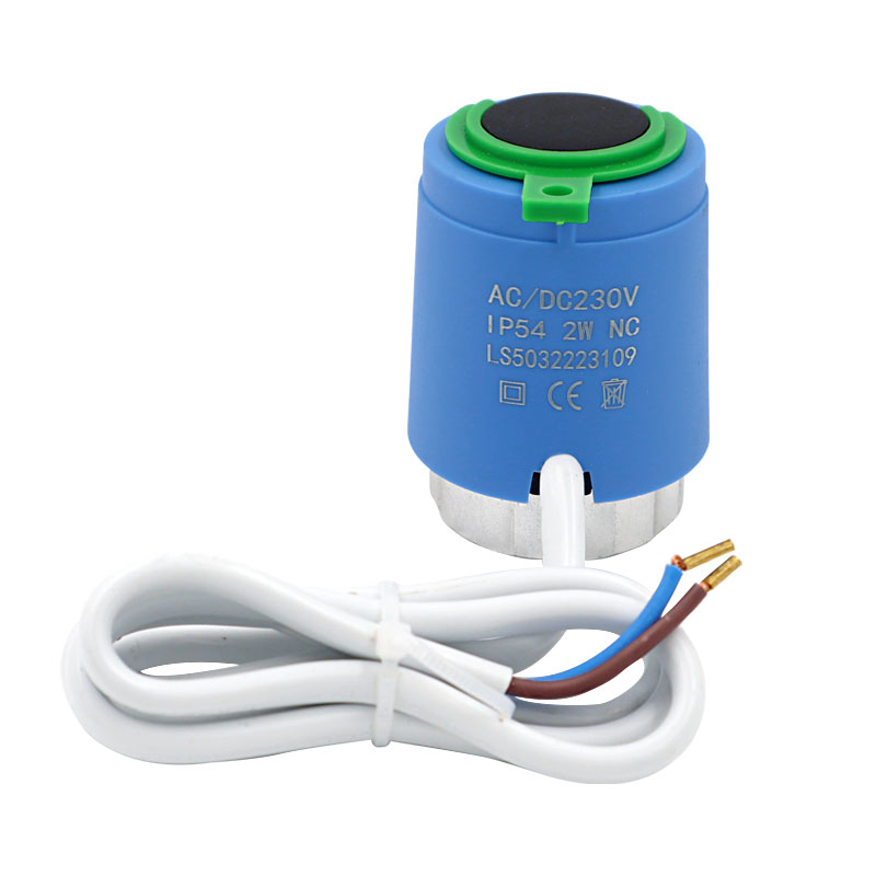 Radiador térmico bonde do atuador 230v para a válvula n58a do nc do aquecimento underfloor do coletor