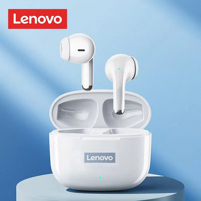 Oryginalne słuchawki Lenovo LP40 Pro TWS bezprzewodowe słuchawki Bluetooth 5.1 sportowe słuchawki z redukcją szumów sterowanie dotykowe 250mAH słuchawki