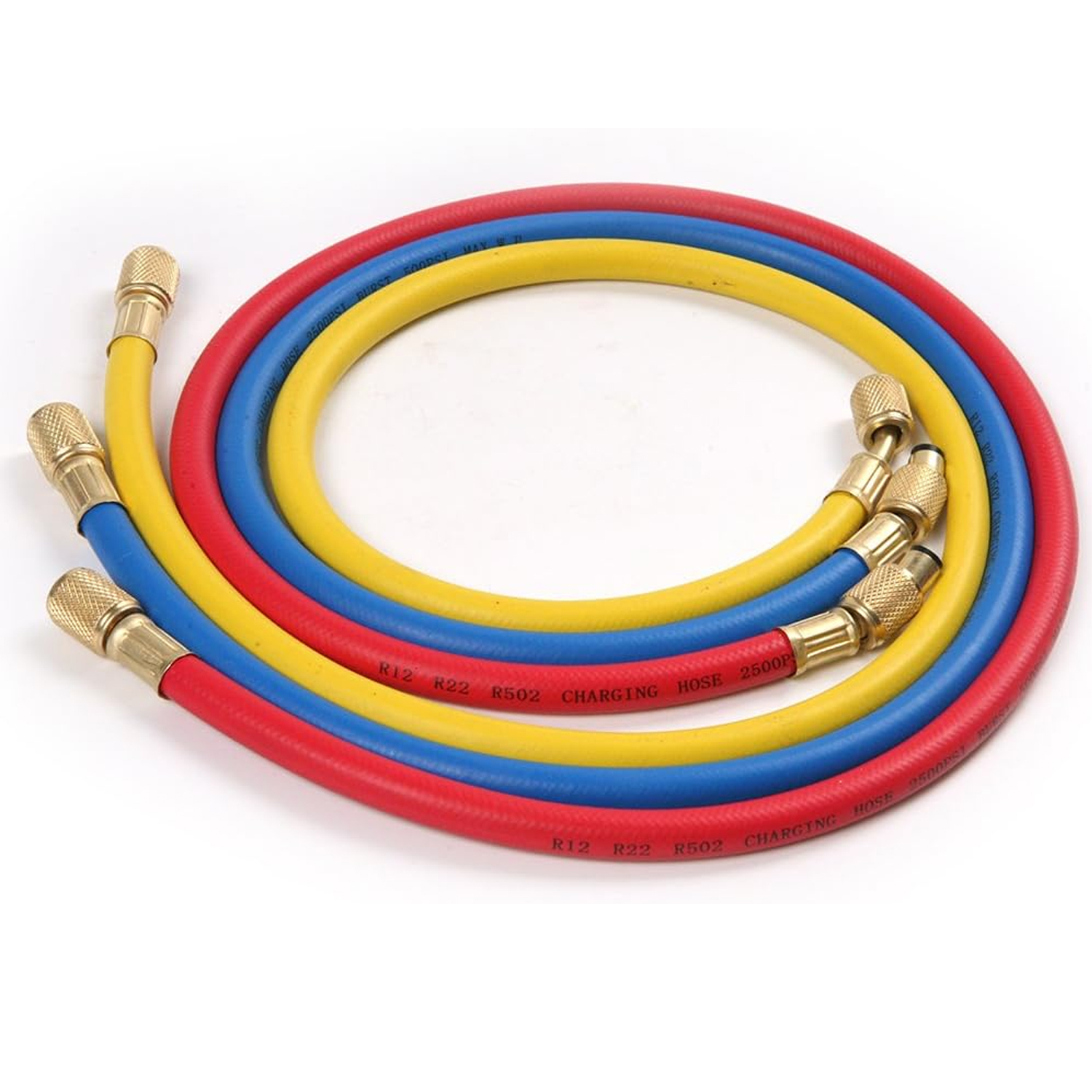 0.9M-1.8M AC Opladen Slang Buis Kit Slang Low Loss Fittings voor R134A R12 R22 Koelmiddel airconditioning Manometer