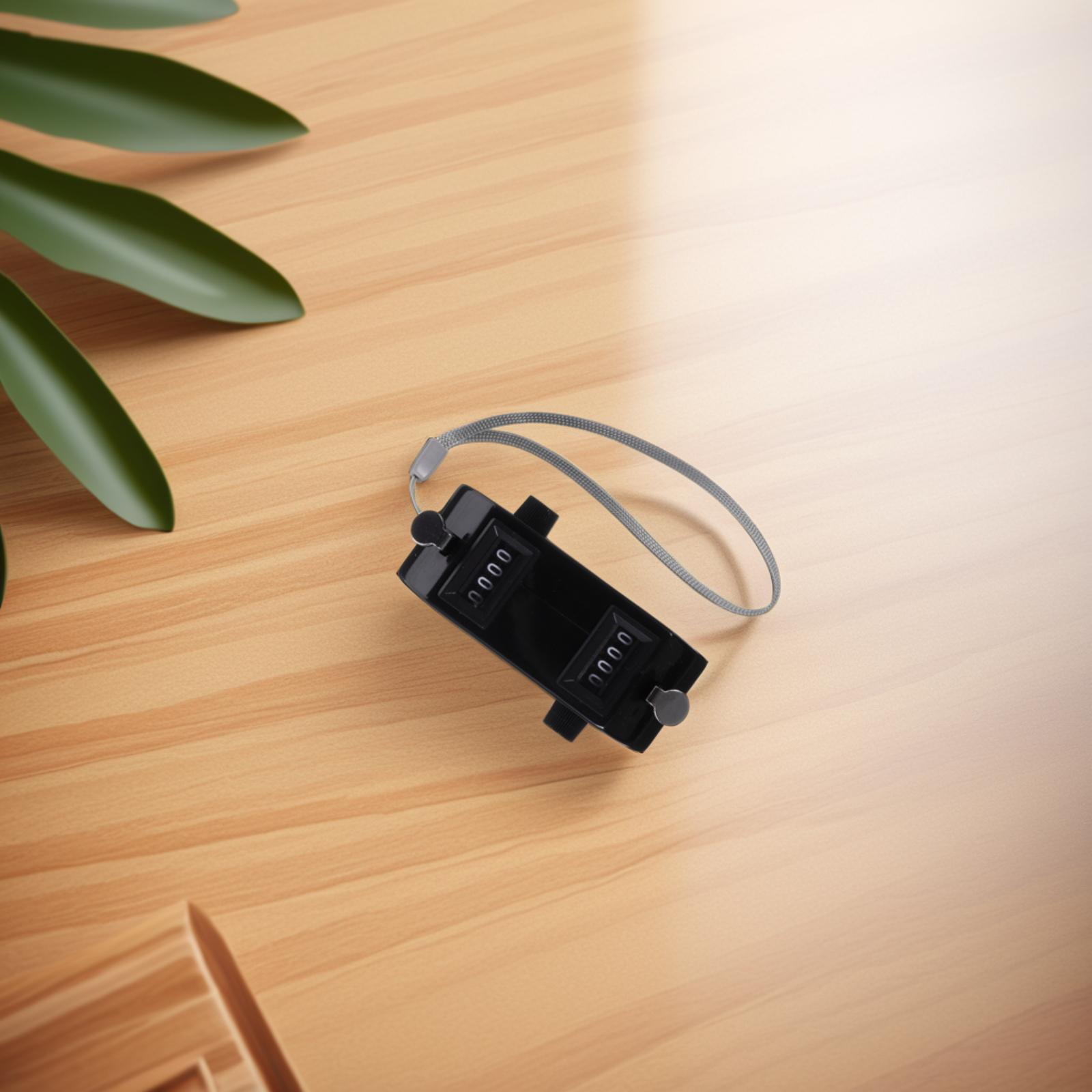 Bidirectional Counter Tally Clicker Hand Golf Score Keeper Baseball Pitch Visitor Mechanical Portable Small Clear