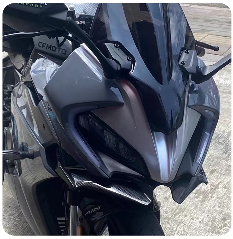 オートバイフロントフェアリングウイングレット空力ウイングディフレクターヤマハ Nmax155 カワサキニンジャ 250 300 GSX250R CFmoto 250SR