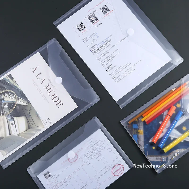 A4/A5/A6/A7 PVC 自己粘着ファスナーステッカー透明プラスチック保存袋切削ダイススタンプオーガナイザーホルダーバッグ