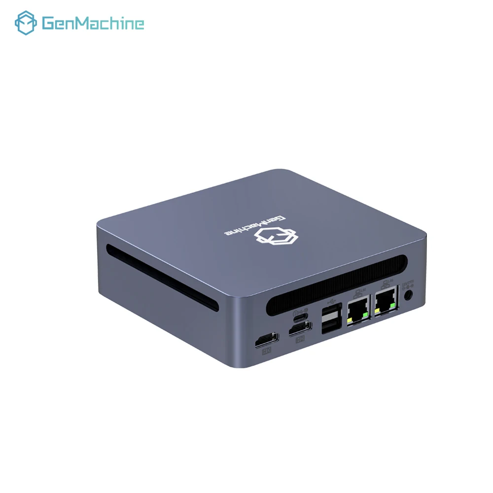 Genmachin AMD Ryzen7 7840HS Ryzen9 7940HS МИНИ-ПК Win11 DDR5 32 ГБ 6400 МГц ОЗУ M.2 2280 SSD WIFI6 BT5.2 Настольный ПК игровой компьютер