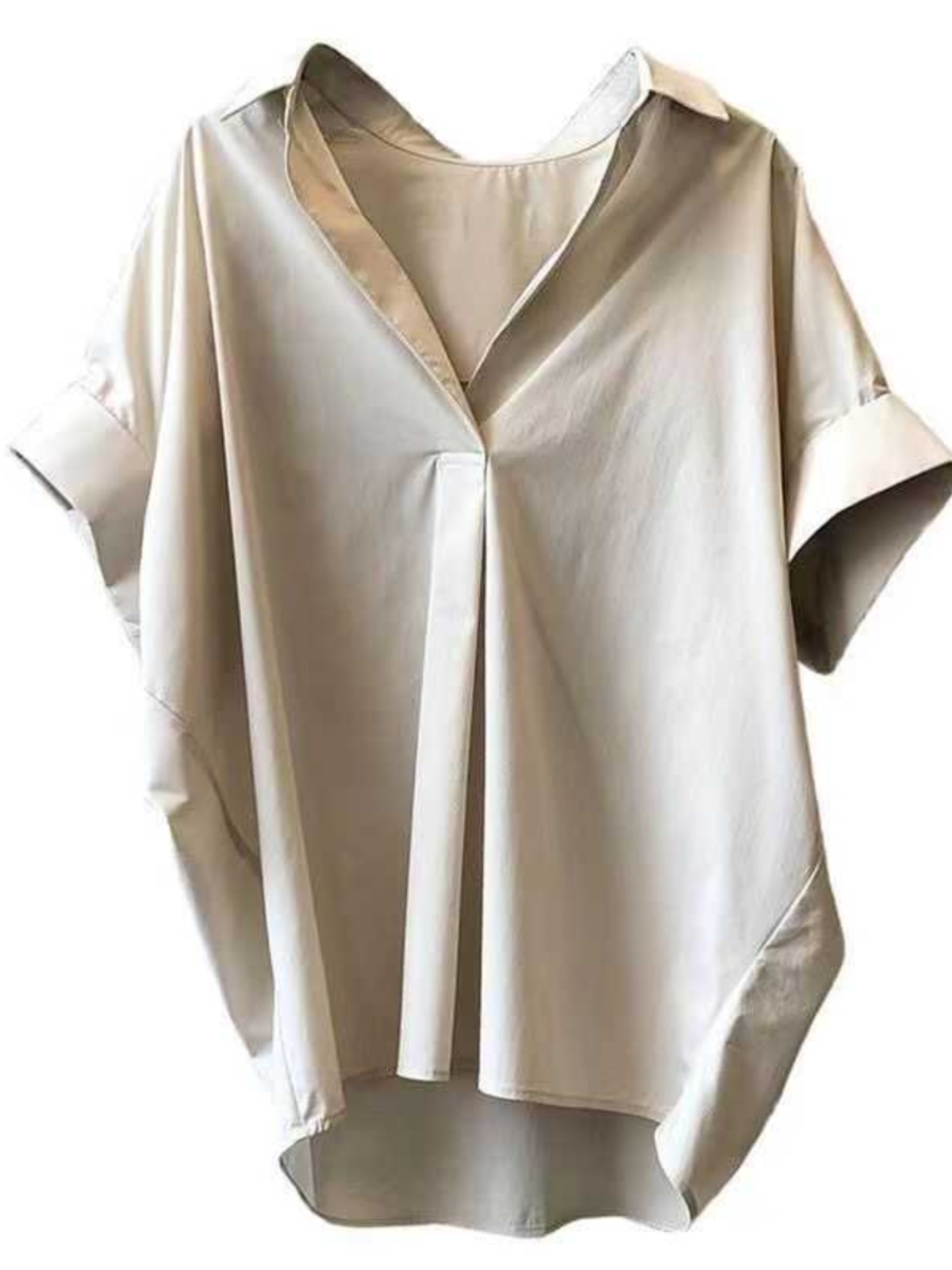 Csa Retro Preta de Manga Curta Solta para Mulheres, Csa Simples e Fina de Verão, Estilo Coreano, Estilo de Trabalho, Fi...