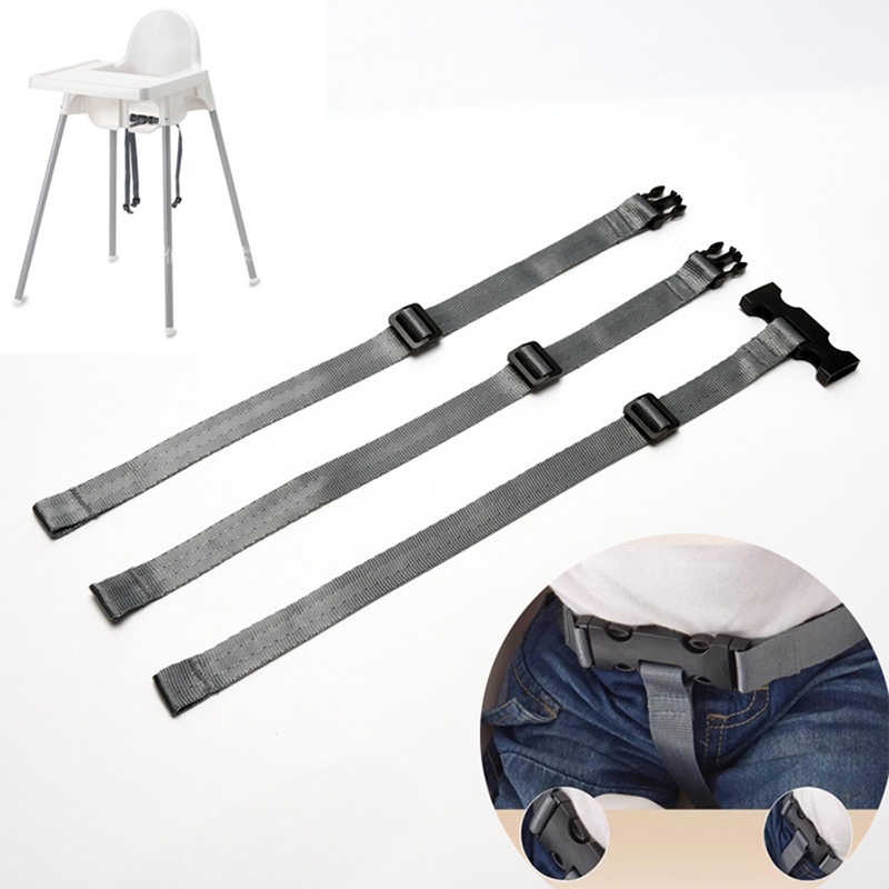 Arnés de 3 puntos para bebé, cinturón seguro para silla alta, cinturones de seguridad para silla de comedor infantil, accesorios para trona