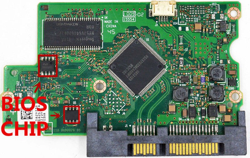 Hitachi HDD PCB / 110 0A90026 01 , 220 0A90026 01 /IC: 0A55895, 0A53129/наклейки: 0A29738,0A29778,0A29734, 0A29775,0A29740