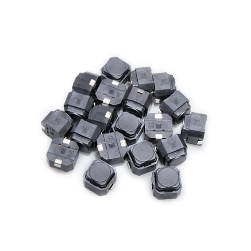 10 ชิ้น 6*6*5 มิลลิเมตร SMD เงียบ push ปุ่มสวิทช์ microswitch Tact Switch 6X6X5 มิลลิเมตรซิลิโคนสวิทช์ 6*6*5 มิลลิเมตรปุ่มรถ