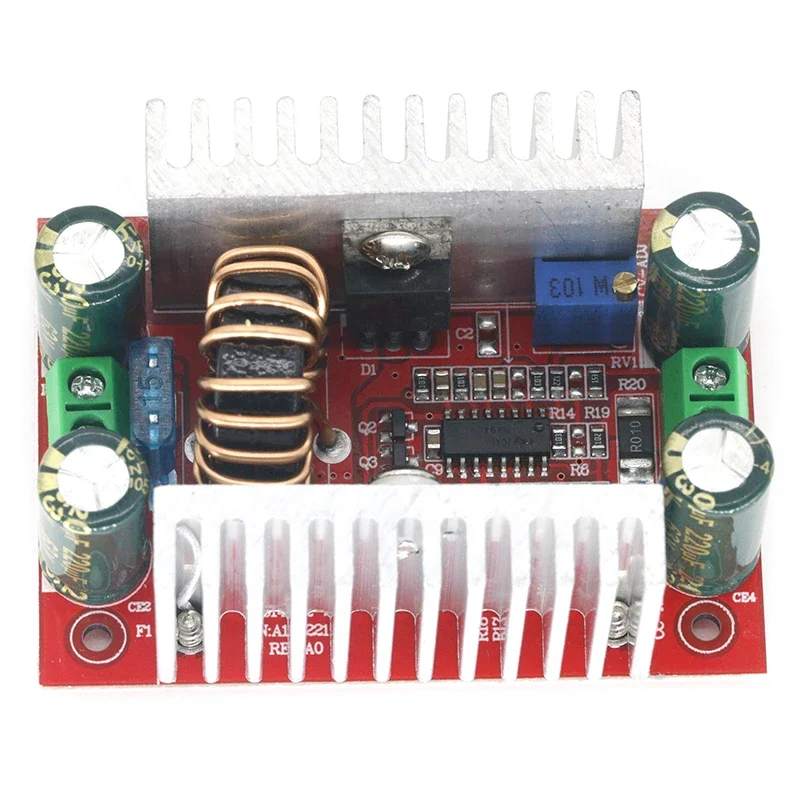 400W 15A DC-DC Power Converter Boost Module Step-up Constant Power Supply Module 8.5V-50V to 10V-60V LED Boost Module Wholesale