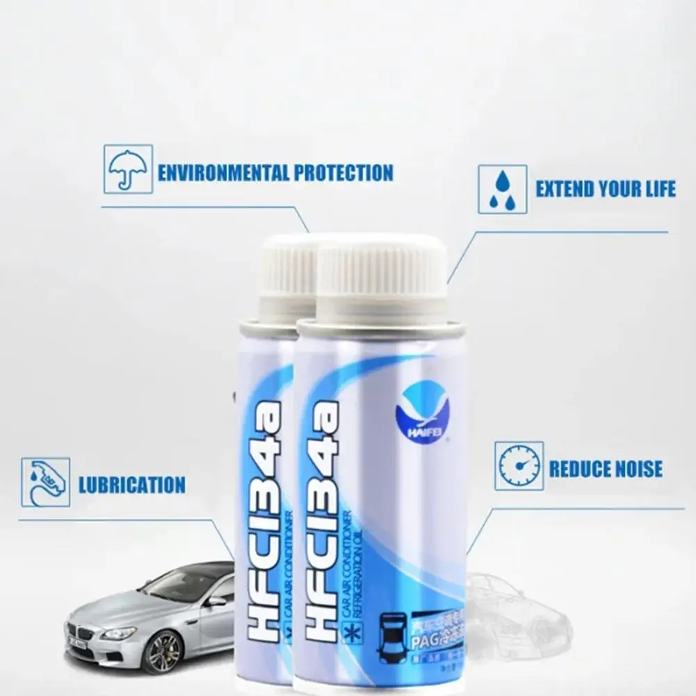 Automotive Airconditioning Compressor Koelolie Auto Vrachtwagen Auto Styling Efficiëntie Speciaal Glijmiddel Auto Accessoires