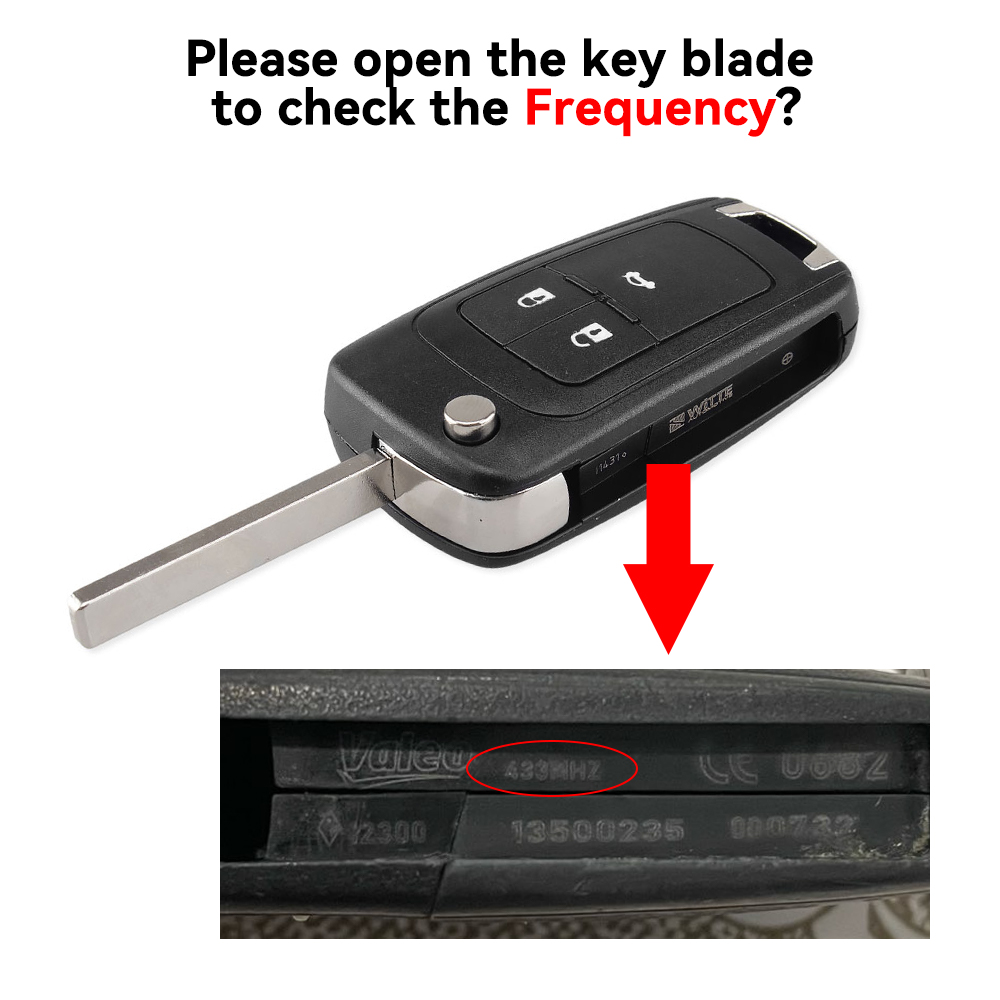 KEYYOU 1PCS 315/433Mhz ID46 PCF7941 Auto Fernbedienung Schlüssel für Chevrolet Cruze Aveo Epica Lova Camaro impala Trax Orlando 2/3/4 BTN