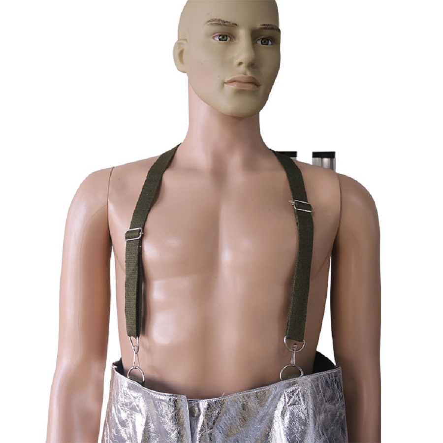 Ganzkörperschutz, feuerfest, 1000-Grad-hitzebeständige Isolierung, Anti-Wärmestrahlung, aluminisierte Kleidung