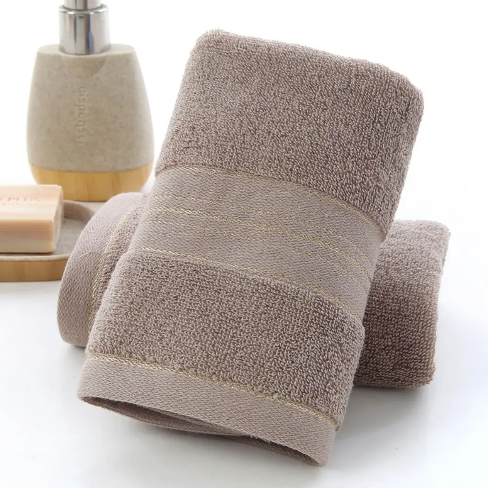 1 toalha de rosto de banheiro de algodão grosso para casais domésticos 75x35cm