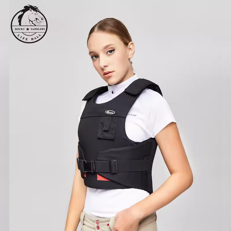 Cavassion Equestrian Armor Männer Frauen Erwachsene verdickte Schutzweste Ritterausrüstung Einteiliges Design