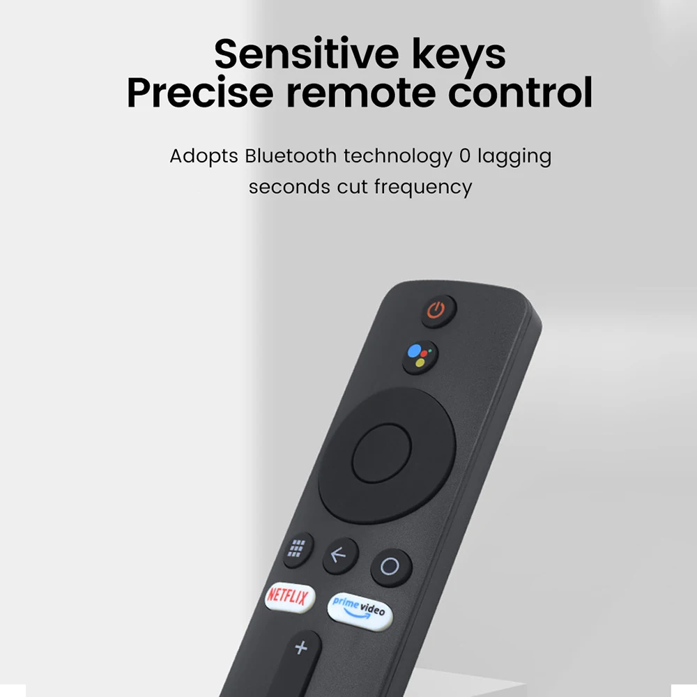 International Edition Bluetooth-Sprachfernbedienung für Xiaomi MI Box S MI TV Stick 4K Smart TV mit Google Assistant Control