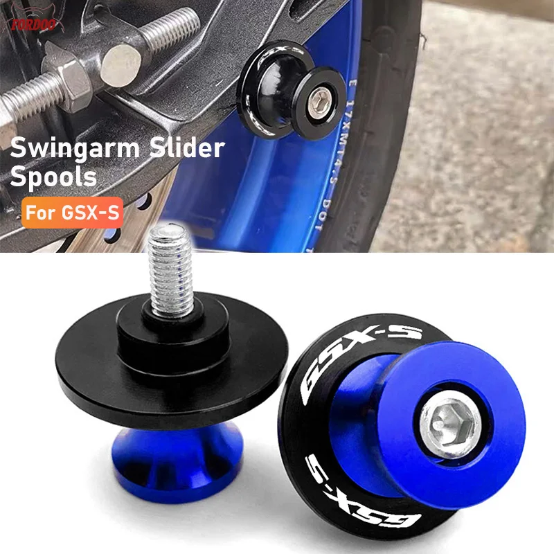 Para suzuki GSX-S750 GSX-S1000 GSX-S1000GT GSX-S950 gsxs 750 1000 2011-2023 2024 motocicleta m8 swingarm carretel slider suporte parafusos