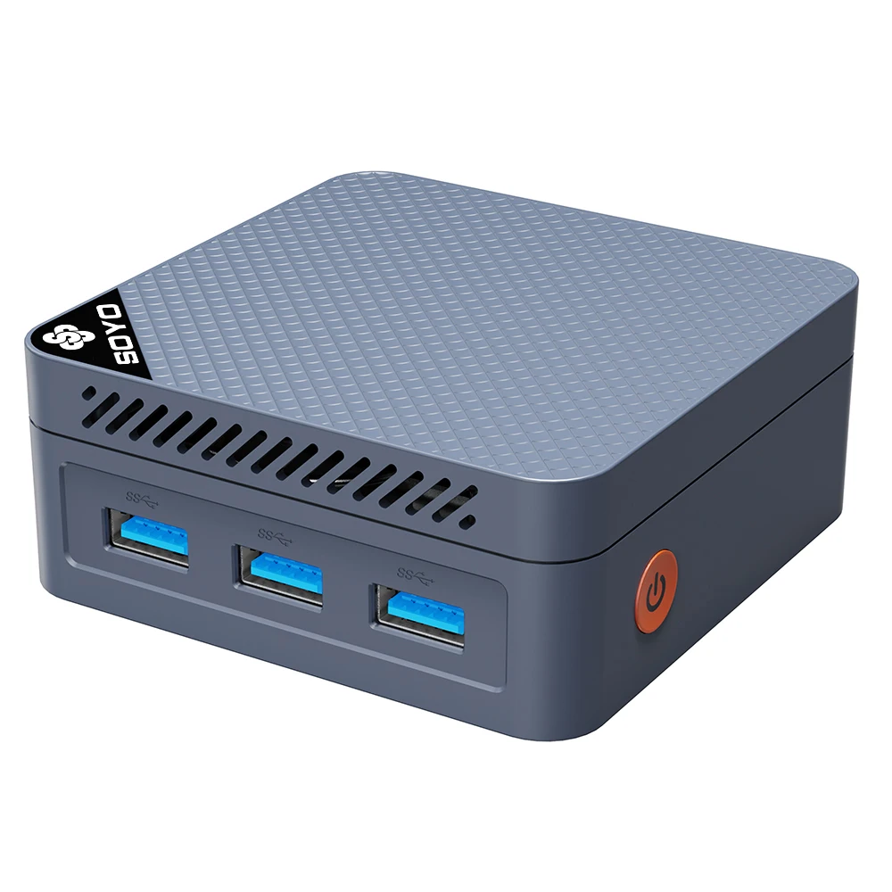 Mini PC SOYO M4 Mini Intel Twin Lake N150 Processor LPDDR5 12 GB RAM 512 GB ROM Windows 11 Pro WiFi 5 Desktop Computer