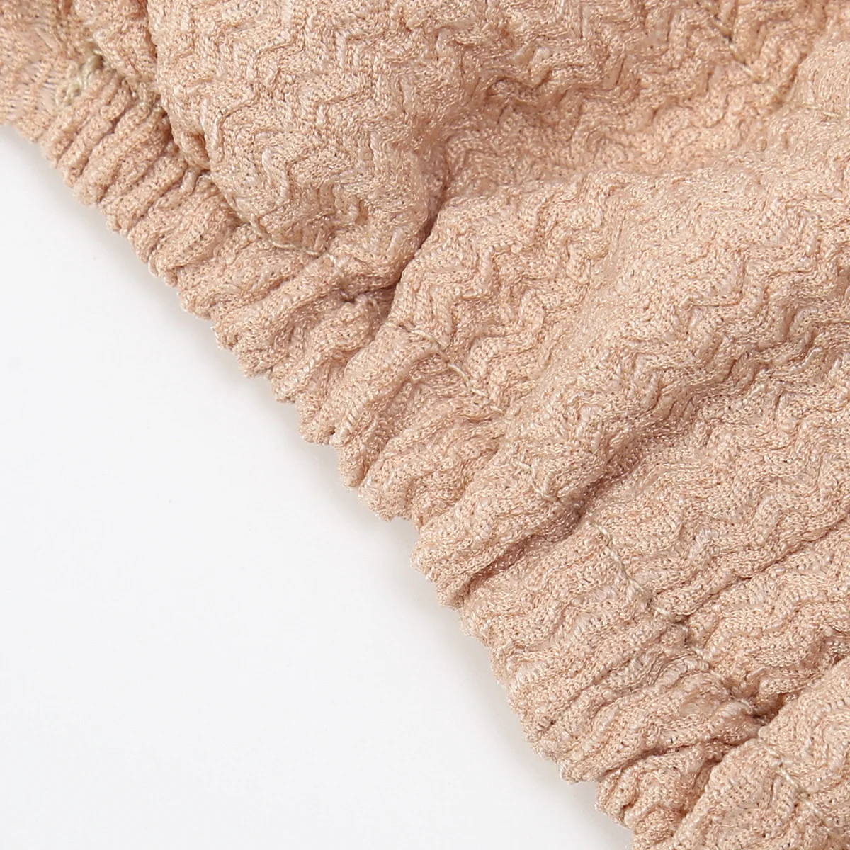 Moda crinkle feminino cor sólida hijab turbante macio elástico indiano bonnet cabeça envoltório lenço quimioterapia boné