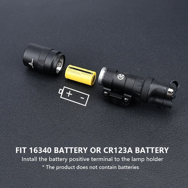 WADSN Airsoft M300 M300B senter taktis IR, lampu berburu senjata pramuka dengan XM07 fungsi ganda saklar topi