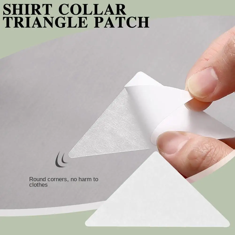 Collar Corner Anti-curling Horn Fixed Brace Disposable Styling Strap Invisible Collar Invisible Tape Self-adhesive P1d4