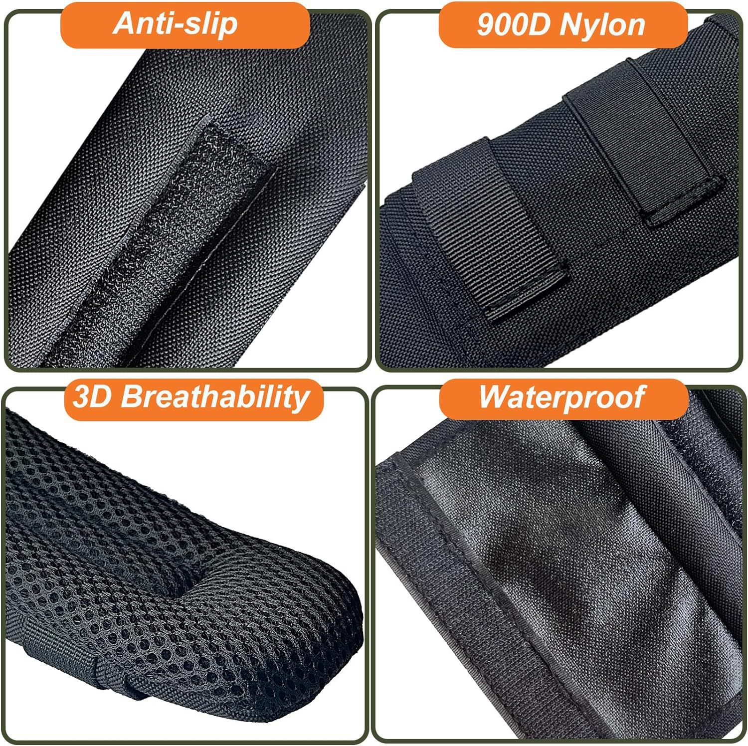 Tactical Vest Strap Shoulder Pad Shoulder Comfort Cushion Mesh Padded Molle Web 1000D Nylon For FCPC JPC XPC SS Plate Carrier