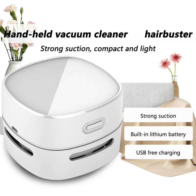 Xiaomi Handheld Desktop Vacuum Cleaner Mini Portable Table Dust Vacuum Table Sweeper Desktop Keyboard Cleaning Tool for Home