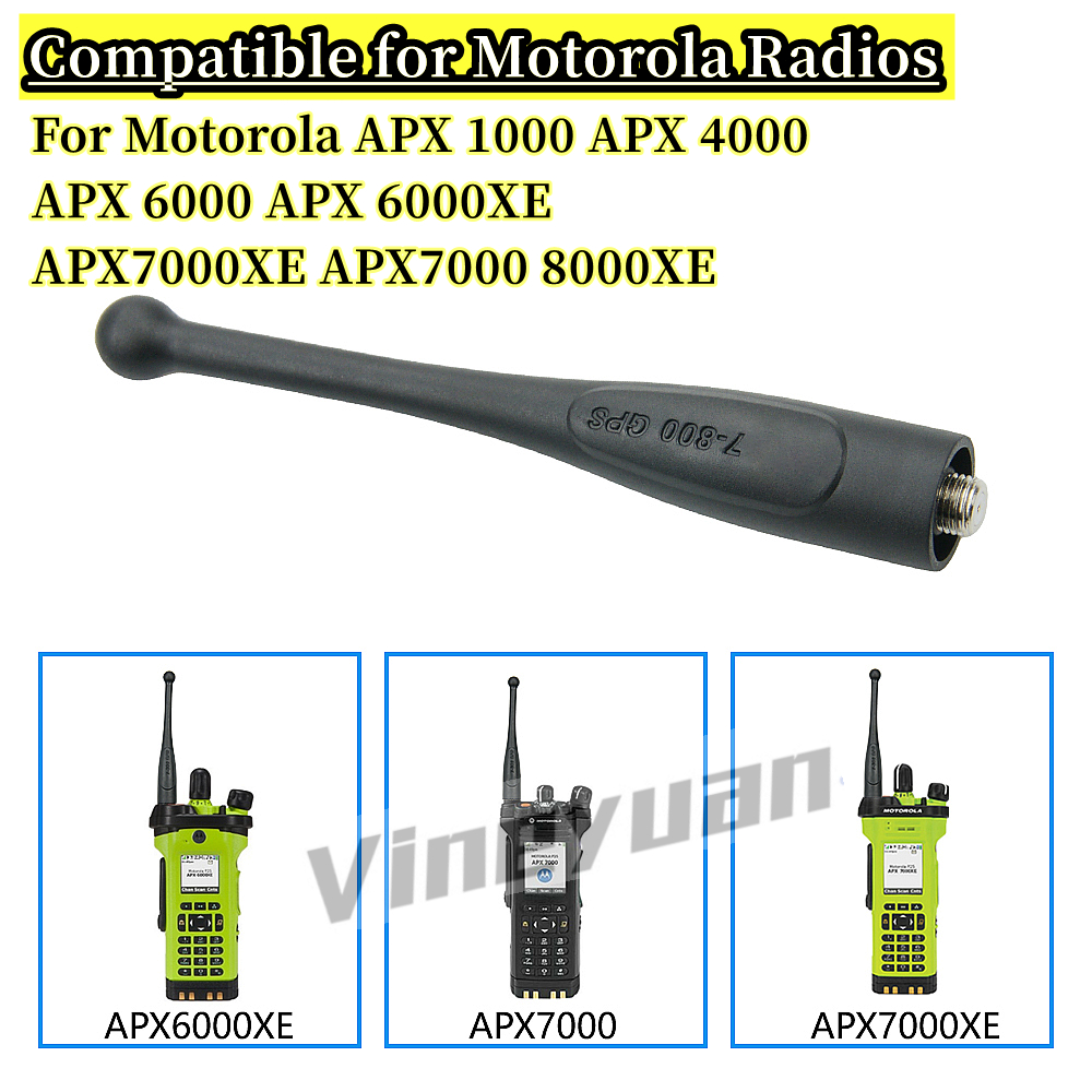 7-800 MHz Ăng Ten Có Định Vị GPS NAR6595A Cho Motorola APX 1000 APX 4000 APX 6000 APX 6000XE APX APX 7000 8000XE Sơ Khai Ăng Ten