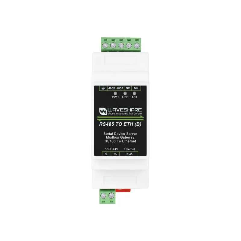 Moduł RS485 do RJ45 Ethernet POE TCP/IP do portu szeregowego, bramka Modbus, klasy przemysłowej