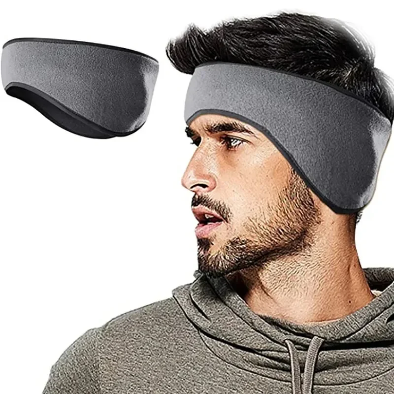 U nisexฤดูหนาวหูอุ่นคาดศีรษะกีฬากลางแจ้งขี่จักรยานปิดหูกันหนาวเย็นสภาพอากาศสกีMuffsลื่นขนแกะหูปกคลุมสําหรับผู้หญิงผู้ชาย