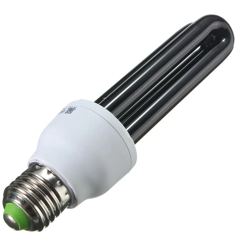 15 ワット 20 ワット 30 ワット 40 ワット E27 UV 電球 AC220V ストレート低エネルギー紫外線蛍光ブラックライト CFL バイオレット検出ランプ
