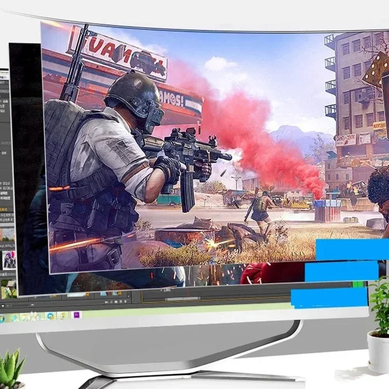 pc desktop computerWholesale 27Inch Aio Barebone Core I7 All In One Pc All In One Curved Led Computer For Gaming
