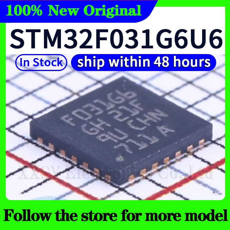 STM32F031K6U6 STM32F031G6U6 STM32F031C6T6 STM32F031C4T6 STM32F031K6T6 STM32F031F6P6 Alta calidad Nuevo