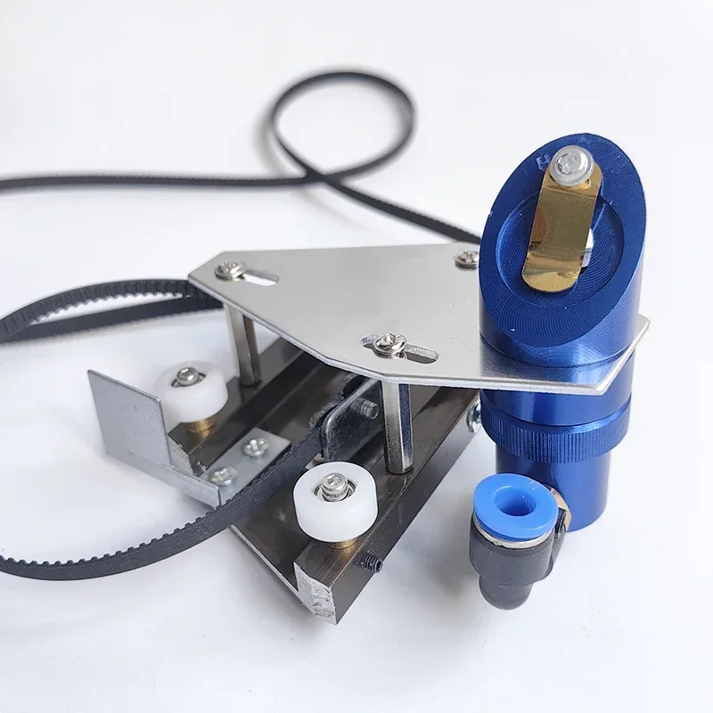 CO2 Laser Head With Air Nozzle + Carriage + Four Rollers + Fix Plate +5mm Belts K40 3020 3040 Laser Engraving Cutting Machine