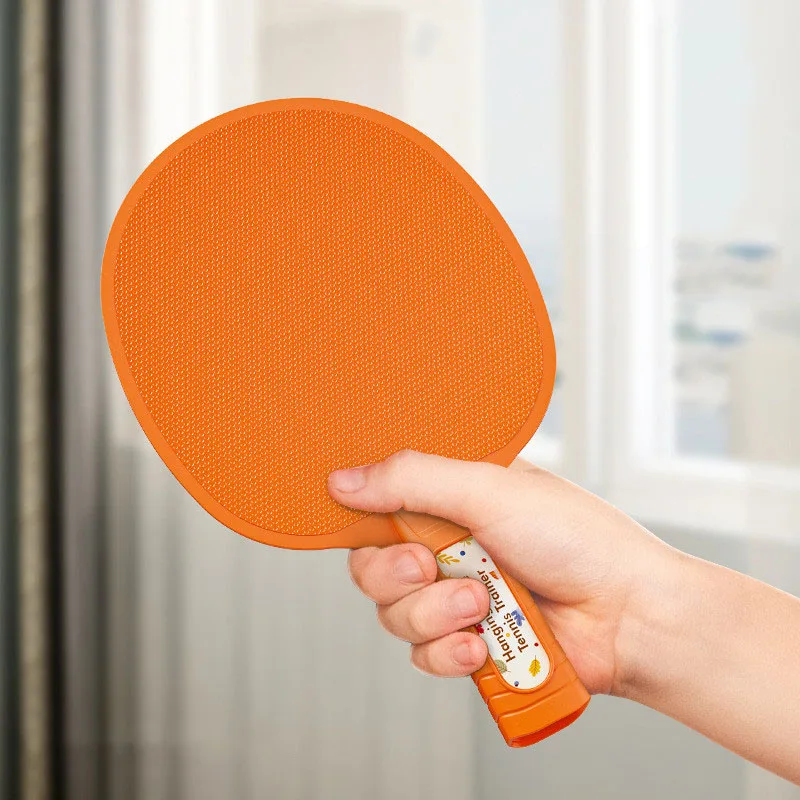 Juego de autoentrenamiento de tenis de mesa para interiores, juguete de entrenamiento de doble Sparring ajustable para colgar en el hogar, interacción entre padres e hijos