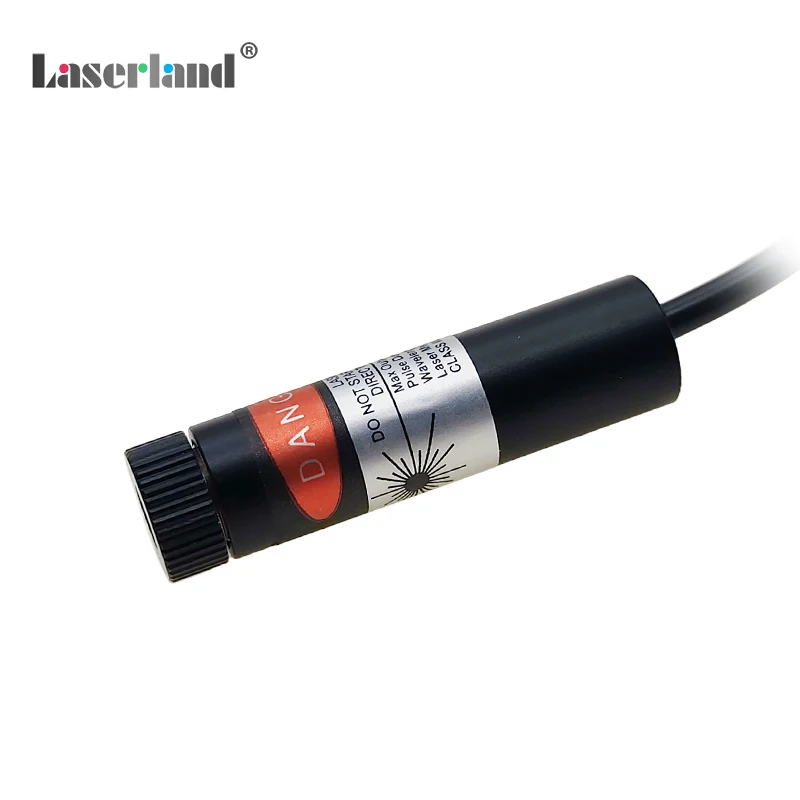 12mm focalizável 520nm 20mW ponto/linha/módulo laser cruzado para marcação de soldagem bordado com conexão USB
