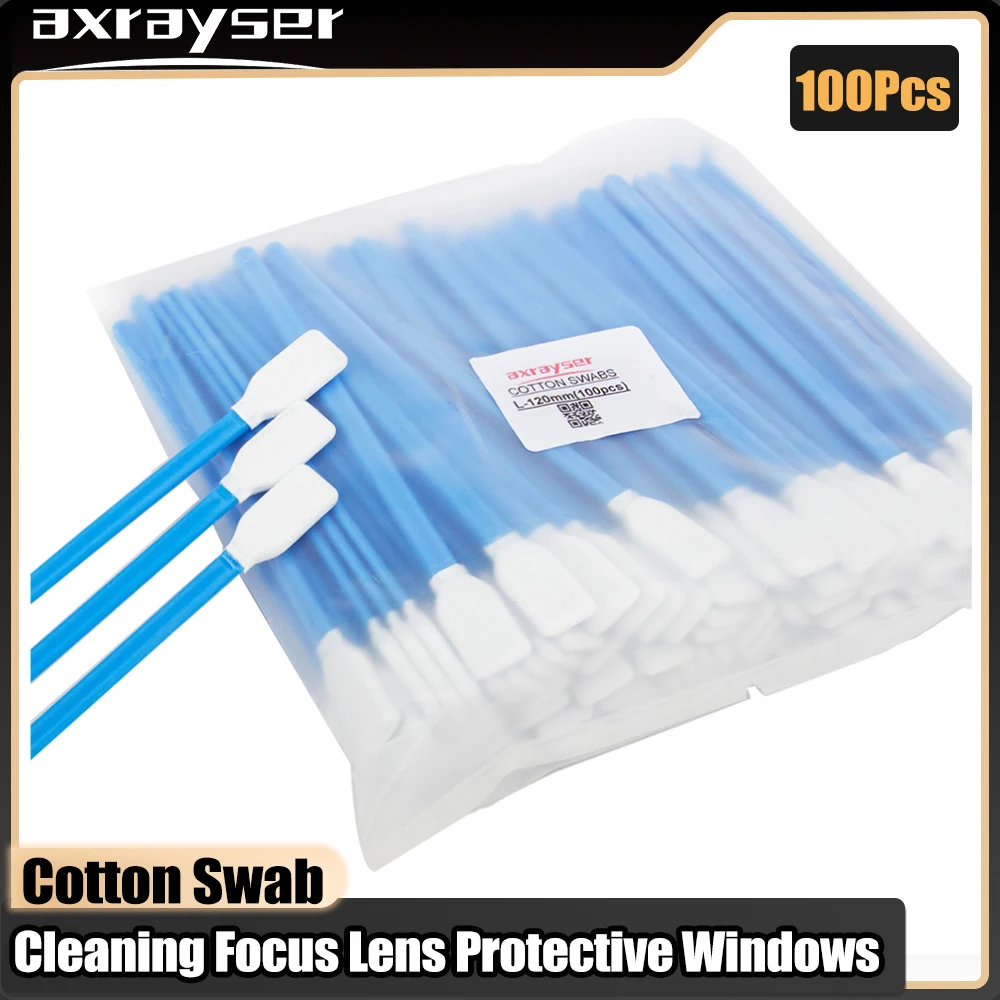 100 ชิ้น/ถุงอุตสาหกรรม Micro สําลีฟองน้ํา/โพลีเอสเตอร์ Stick ทําความสะอาด Swab Sticks ทําความสะอาด Q-เคล็ดลับ