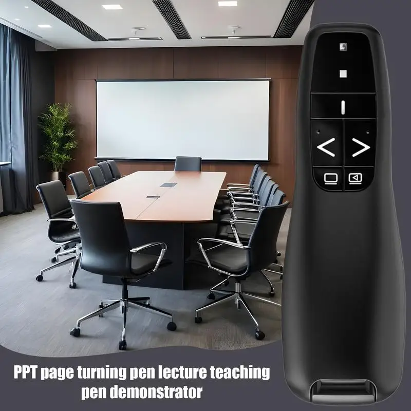 Presentation Clicker Wireless Pointer Clicker for Presentation Remote Control Presenter Pointer PPT Slide Advancer Pen for