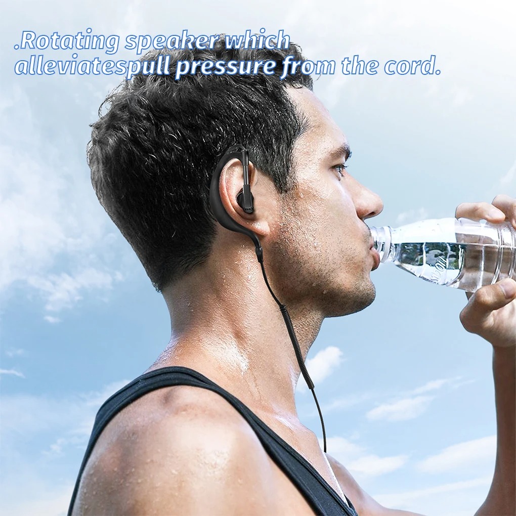 新しい聞くだけイヤホンオーディオケーブルインターホンイヤホンヘッドセットアクセサリーラジオアクセサリー有線エアチューブ 3.5 ミリメートルイヤホン