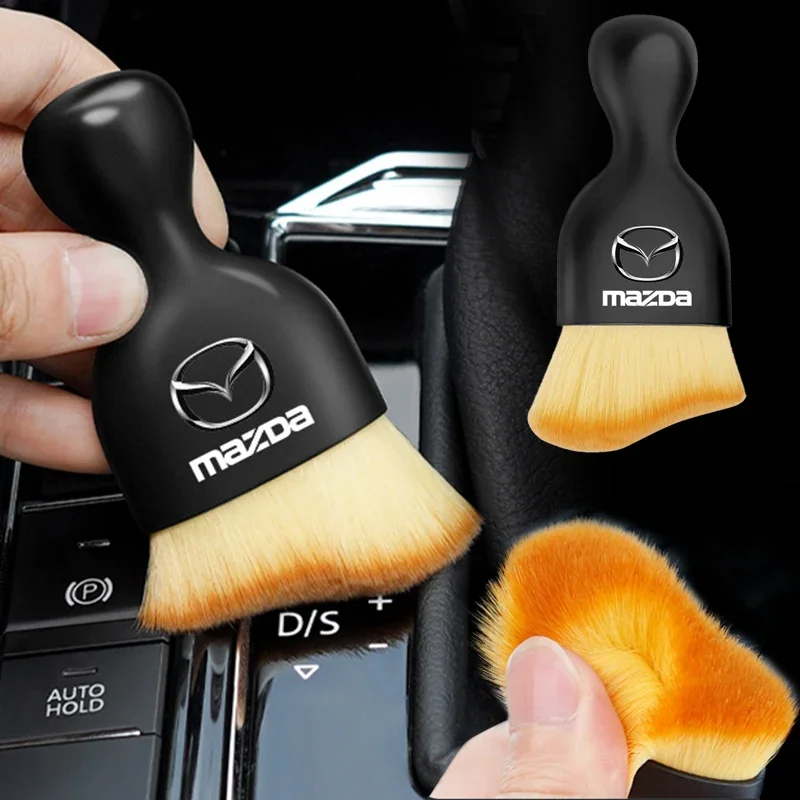 ภายในรถเครื่องมือทําความสะอาด Dashboard Air Outlet แปรงนุ่มสําหรับ MAZDA MX3 MX5 CX5 626 M3 MP BM GL 2 CX-7 CX30 CX4 gh อุปกรณ์เสริม