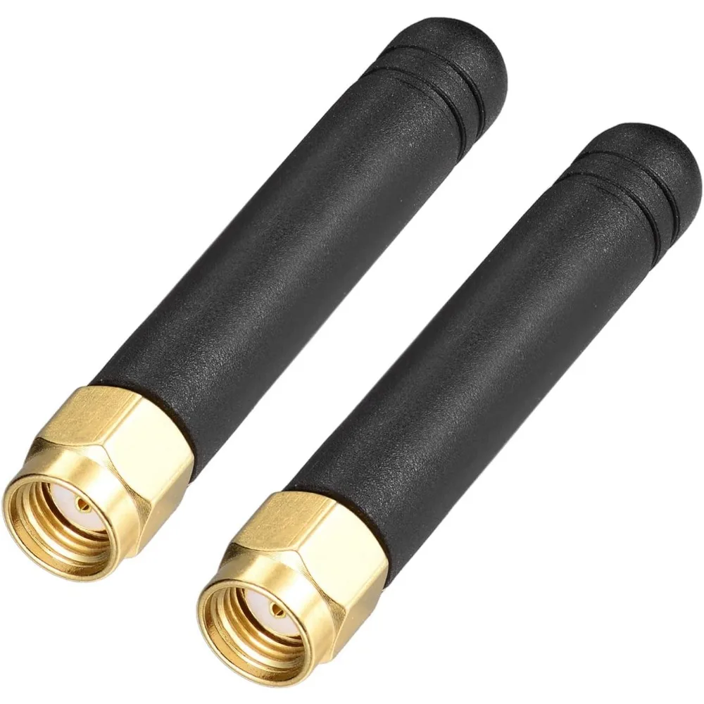 Mini antenna WiFi dual band 2.4GHz 5GHz 5.8GHz MIMO RP SMA maschio per FPV Bluetooth adattatore USB computer scheda PCIe router fotocamera
