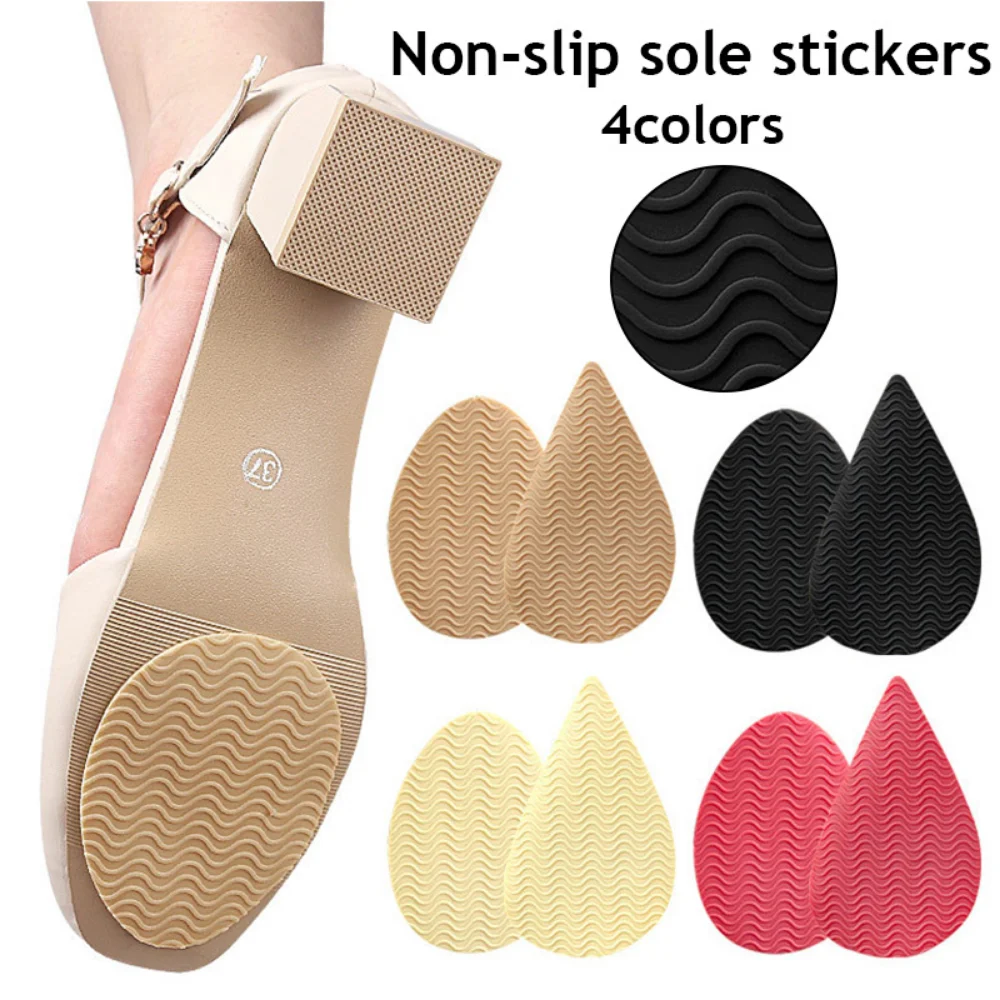 Cao Su Chân Trước Miếng Lót Nam Nữ Đế Giày Bảo Vệ Chống Trơn Trượt Sửa Chữa Outsoles Tự Dán Miếng Dán Cao Chăm Sóc Gót Chân đáy Miếng Dán Cường Lực