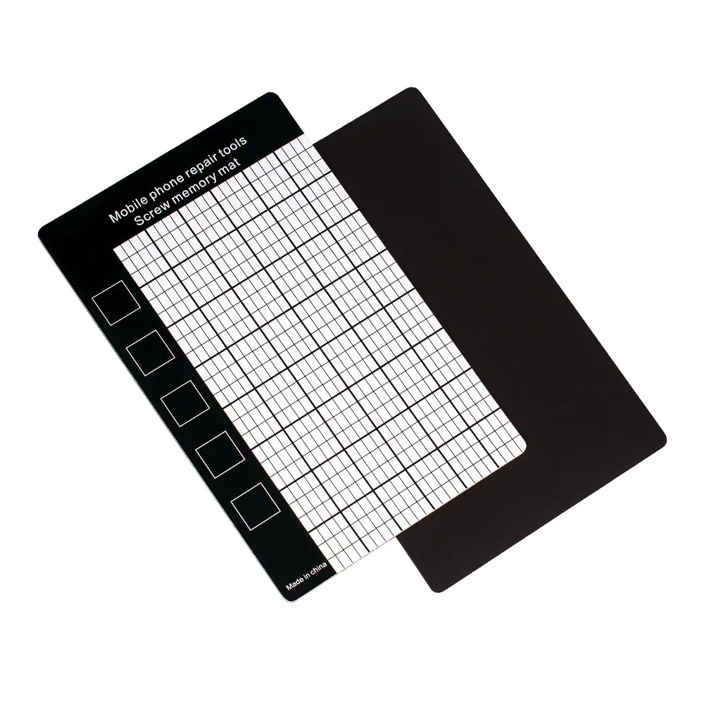 Magnetische Schroefmat Geheugengrafiek Werkpad Werkende Memory Pad Voor Kleine Kleine Schroeven Houdt Mobiele Telefoon Reparatie Tool 145×90mm