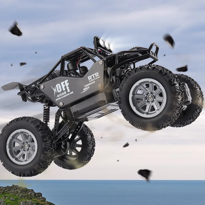 ZWN 1:20 RC รถที่มีไฟ LED 2.4G วิทยุรีโมทคอนโทรลรถยนต์ Buggy Off-Road Control รถบรรทุกของเล่นเด็กสําหรับของขวัญเด็ก