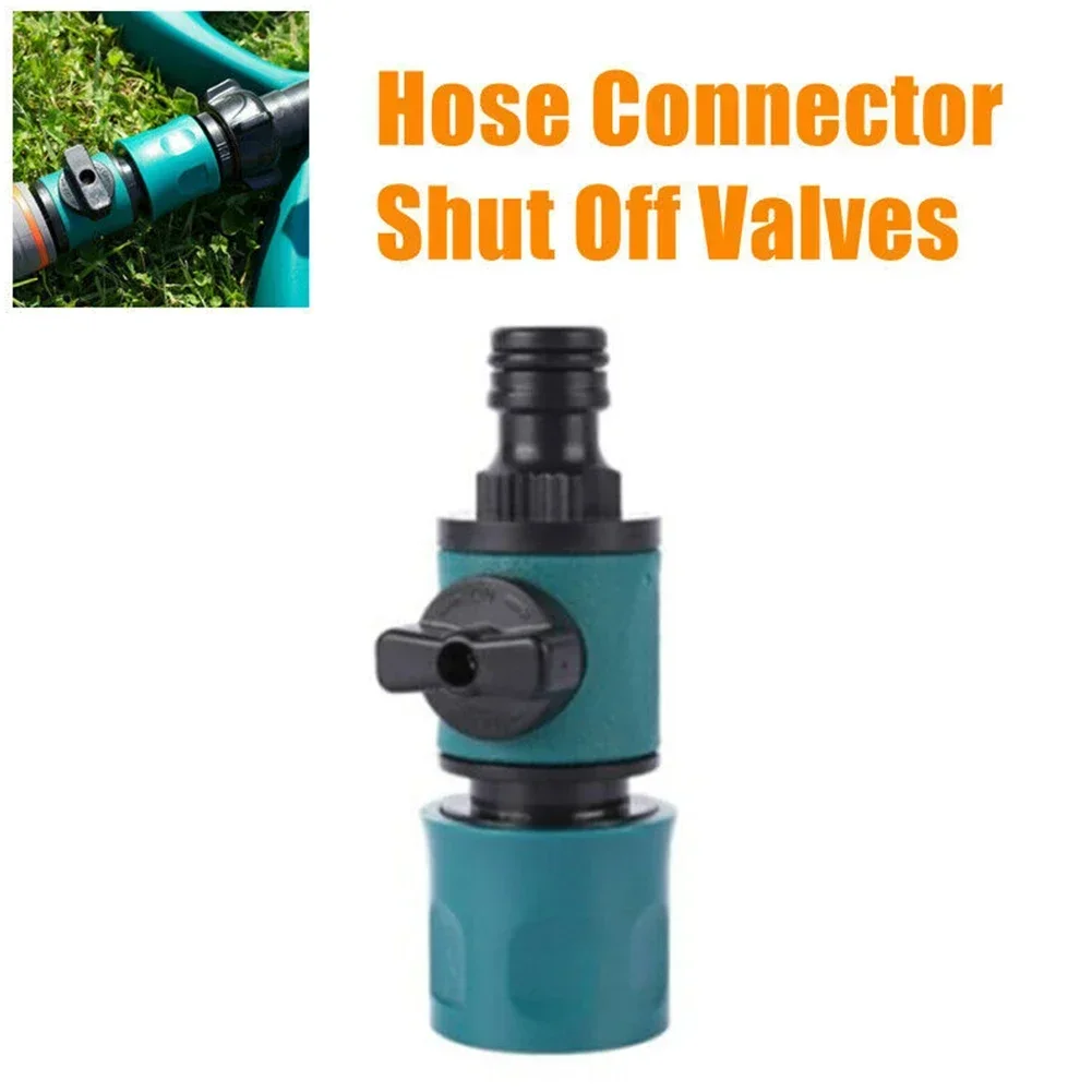 Garten Schlauch Rohr In-Line Wasserhahn Wasserhahn Absperrventil Fitting Bewässerung Bewässerung Schnell Anschluss Mit Ventil Garten Gadget