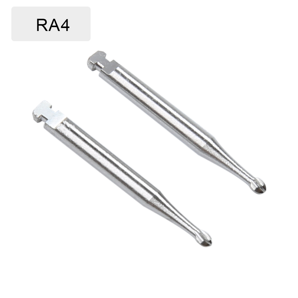 デンタルタングステンカーバイドバー、スロースピードラウンド、デンタルペストリーラブセンター用raシリーズ、研磨バーツール、2.35mm、新品、ボックスあたり5個