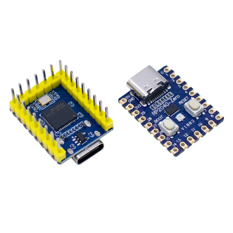 WAVGAT For Raspberry PI RP2040-Zero microcontroller development board PICO motherboard dual core processor mini microcontroller