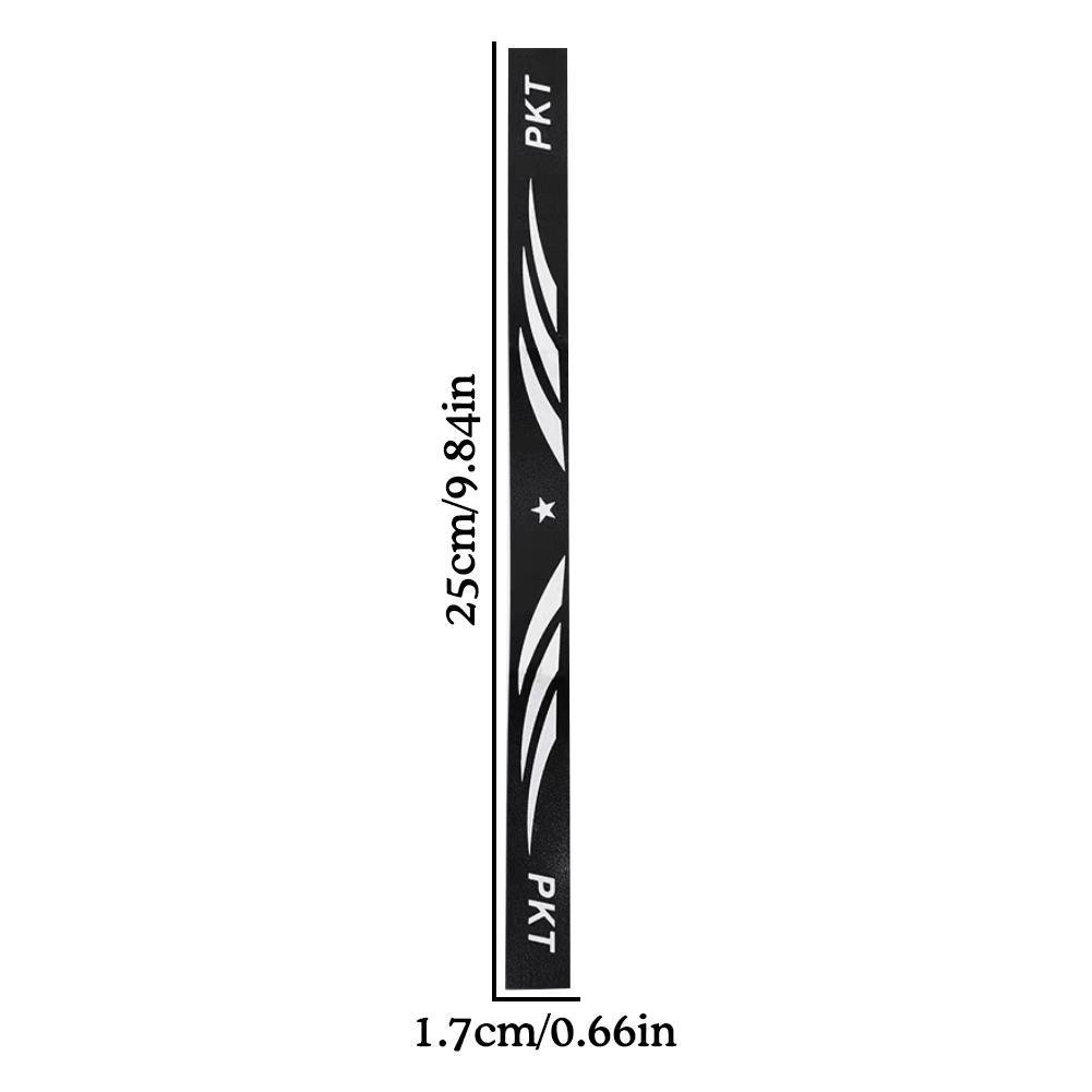 1/5pcs Tennis Badminton Racket Head Edge Protective Sticker Wear Resistant Self Adhesive Bat Frame Line Protector Tapes